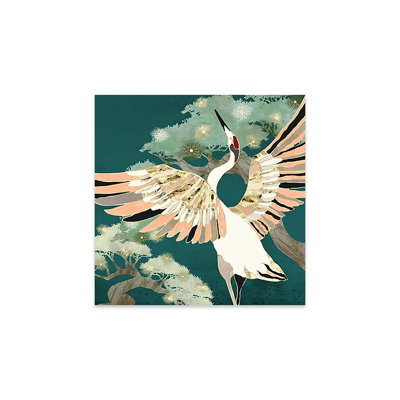 " Golden Crane " by SpaceFrog Designs