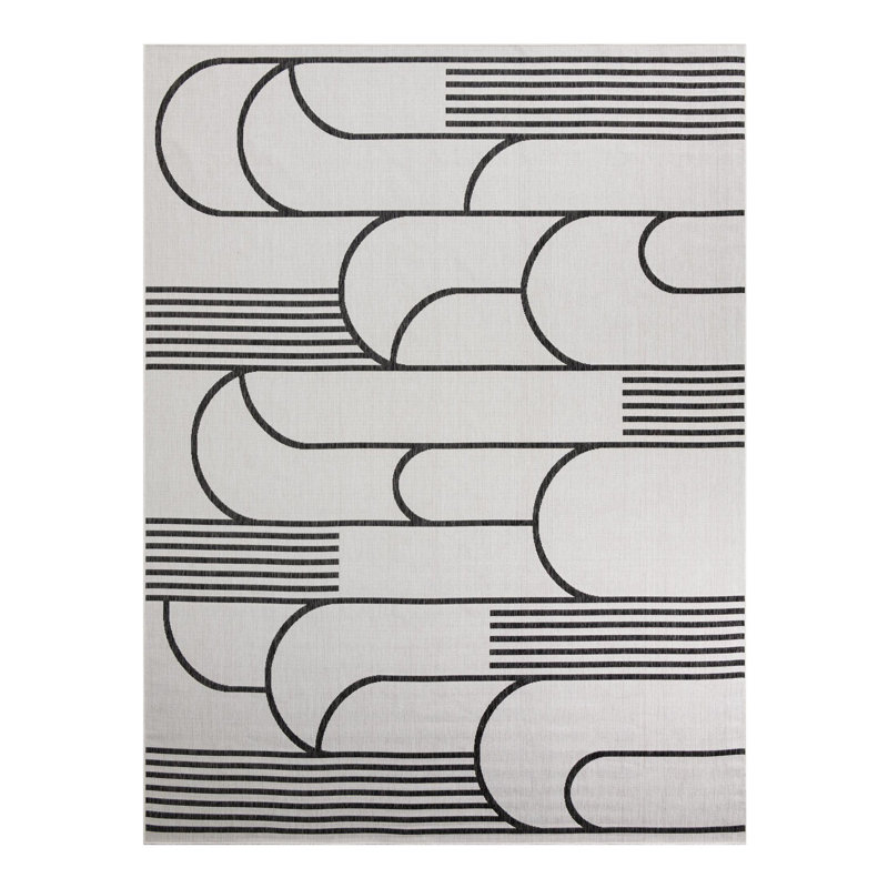 Tapis intérieur / extérieur d'extérieur moderne, null