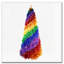 7.5ft Rainbow Spiral Christmas Tree