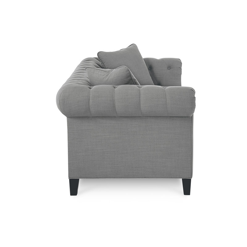 Caspar Upholstered 82'' Sofa, Thrillist Fog Sustain®