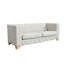 Causeuse modulaire à accoudoirs carrés 62 po