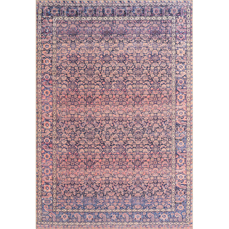 Mcclamma Chenille Oriental Indoor Rug, Rectangle 8'4" x 12'