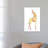 Giraffe With Butterfly by Mercedes Lopez Charro - Wrapped Canvas Gallery-Wrapped Canvas Giclée-68533495