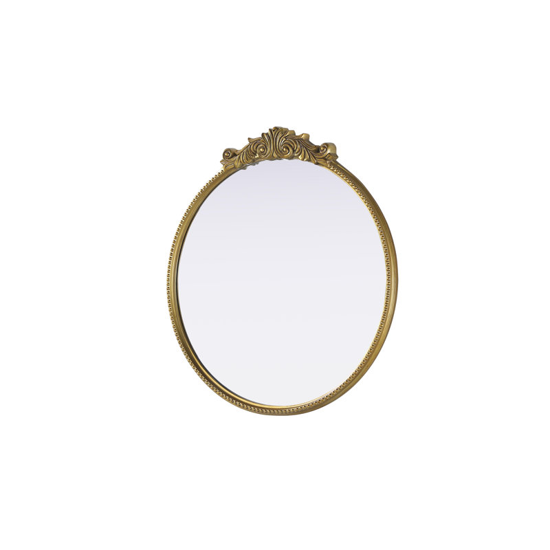 Miroir Monikah, Laiton antique, 38 po x 36 po