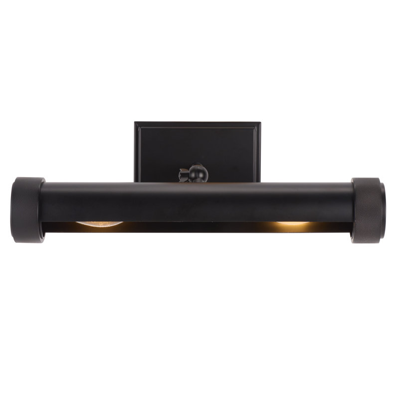 Andie 15 Inch Wall Sconce, Matte Black