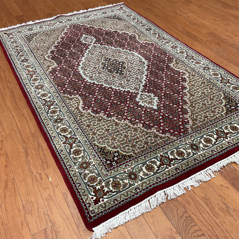 Handmade Fish Wool Rug