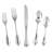 Forge 5 Piece 18/10 Stainless Steel Flatware Set, Service for 1