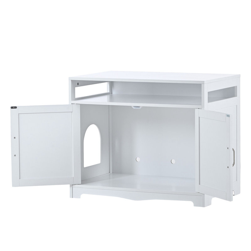 Maison pour chat Dildora, Blanc
