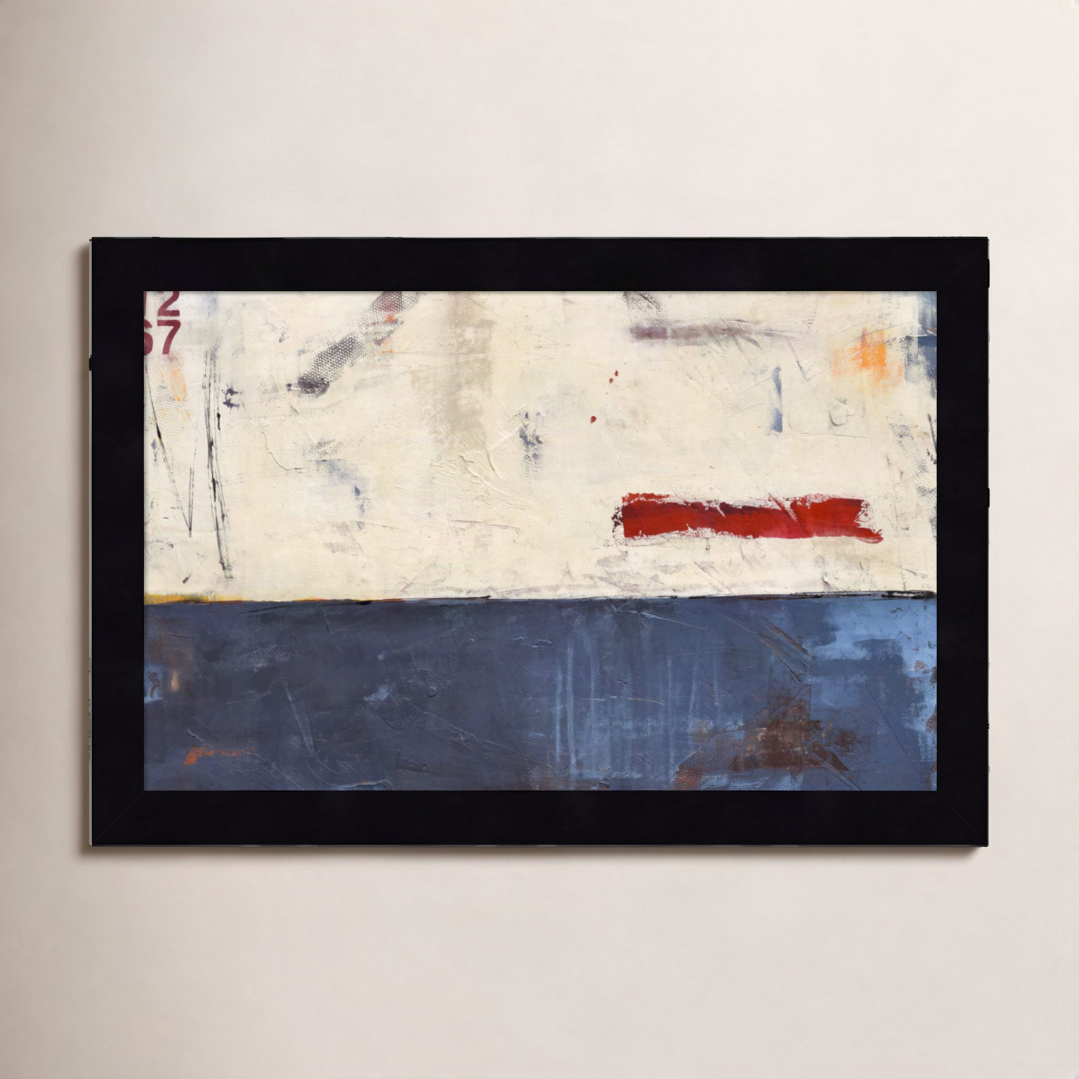 Label 1267 Print by Erin Ashley, 9" H x 13" W, Black