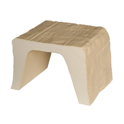 5-7/8 in x 7-7/8 in x 6 in Long Medium Modern Faux Wood Beam Sample