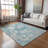 Machine Washable Indoor/Outdoor Kaczor ACN2225 Floral Rug-1271120782