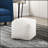 Deilkes 16" Modern & Contemporary Corduroy Square Pouf with Non-Slip Stability, Lightweight Polystyrene Bead Filling-228264695