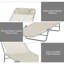 182cm Long Reclining Single Chaise with Cushions-380024389
