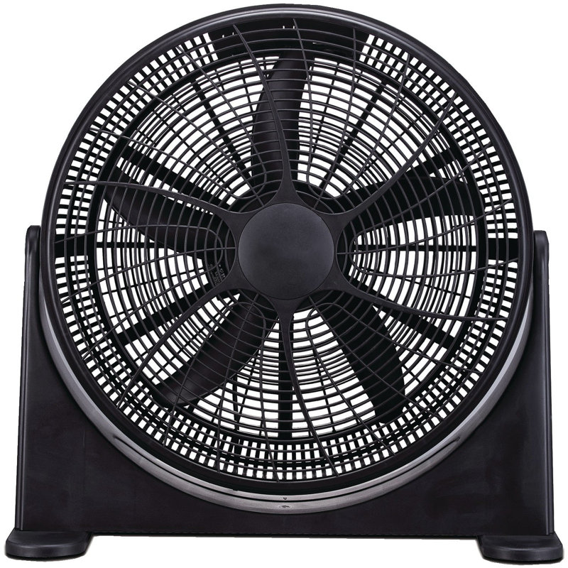 Ventilateur de plancher 20 po à grande vitesse avec tête réglable