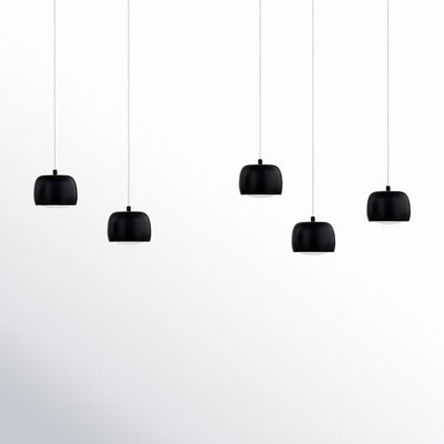 Kerlin 6 Light Metal Dimmable LED Pendant