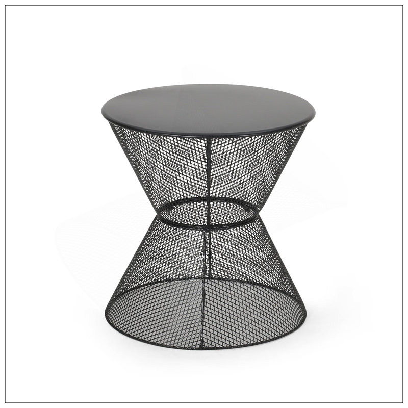 Table d'appoint NEVada, Noir mat