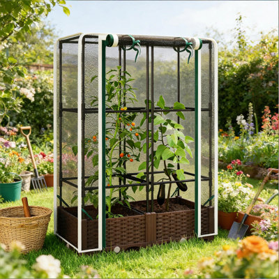 Crop Cage,Raised Garden Bed,Plant Cage