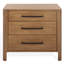 Abbiava 3 Drawer Wood Nightstand-1316370789