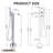 Single Handle Free Standing Bathtub Faucet with Diverter and Handshower-100515552