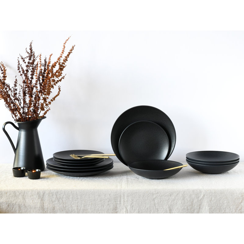 12-Piece Dinner Set, For 4 People