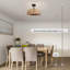 Ventilateur de plafond avec cage Boho