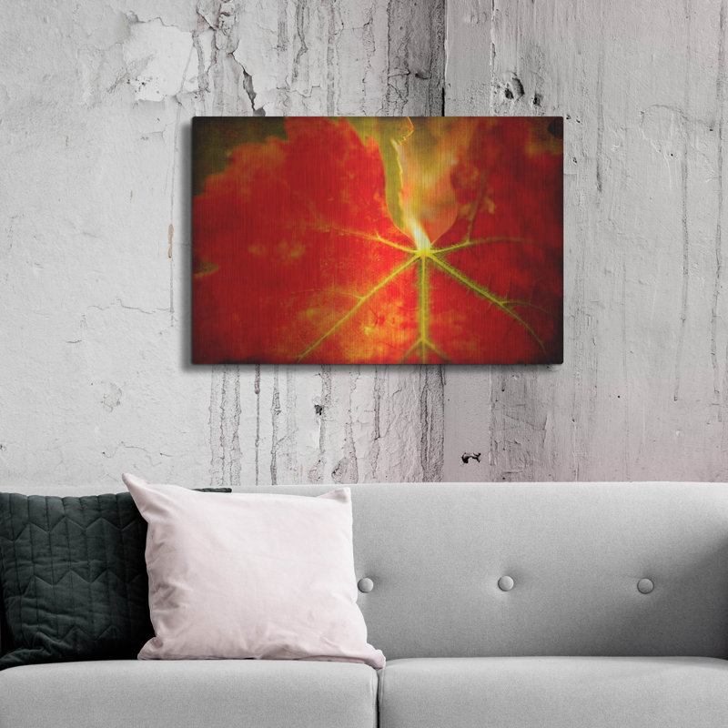 Latitude Run® «Autumn's Fire» par Jessica Rogers, art mural en métal, H 24 po x l 36 po