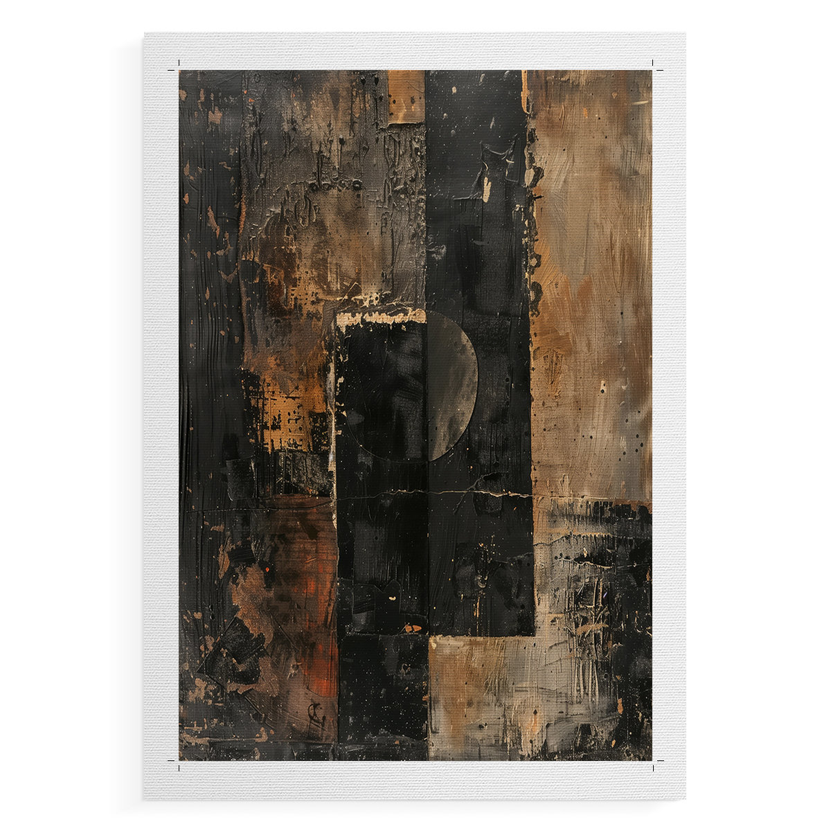 Wrought Studio ABSTRACT Series CCCLIV -Canvas Print Only - NOT FRAMED ...