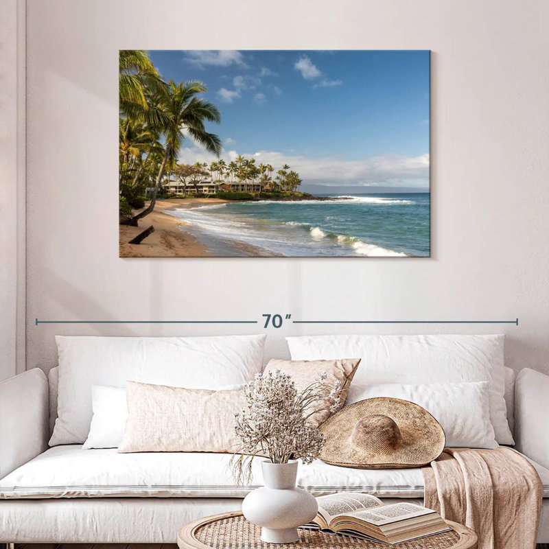 Napili Bay Beach, 30" H x 45" W