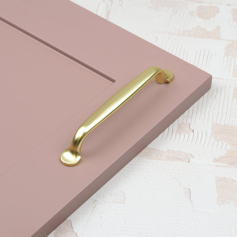128mm Brushed Brass Handle, Brushed Brass