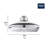 Eurocube Pressure Balance Rain Shower Set-87378830
