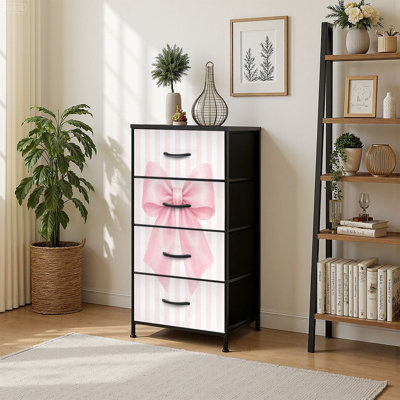 Commode de rangement verticale 4 tiroirs