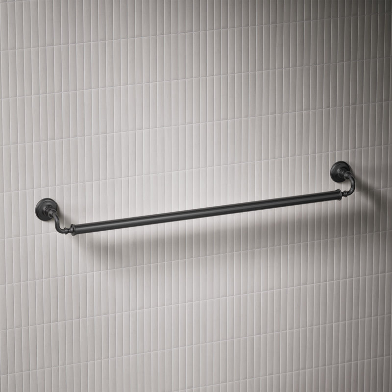 Barre d'appui Kohler Artifacts, L 42 po, Noir mat