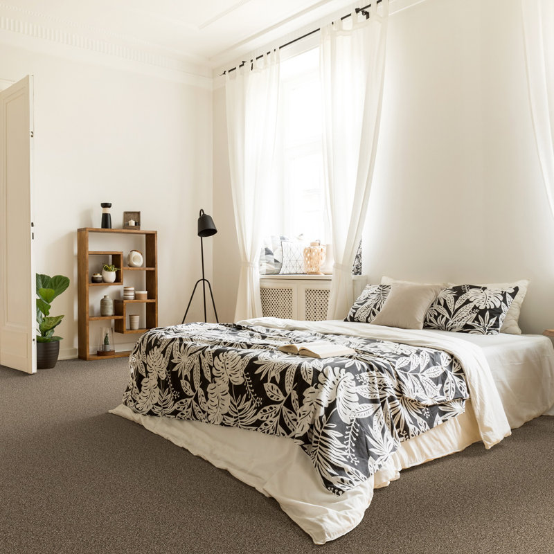 Carreau moelleux pelez et collez gris 24 po x 24 po