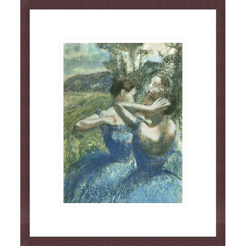 «Three Dancers» par Edgar Degas, impression giclée encadrée, H 16,52 po x l 13,75 po