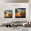 Gillard, superbe coucher de soleil tropical II