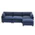 Navy Boucle