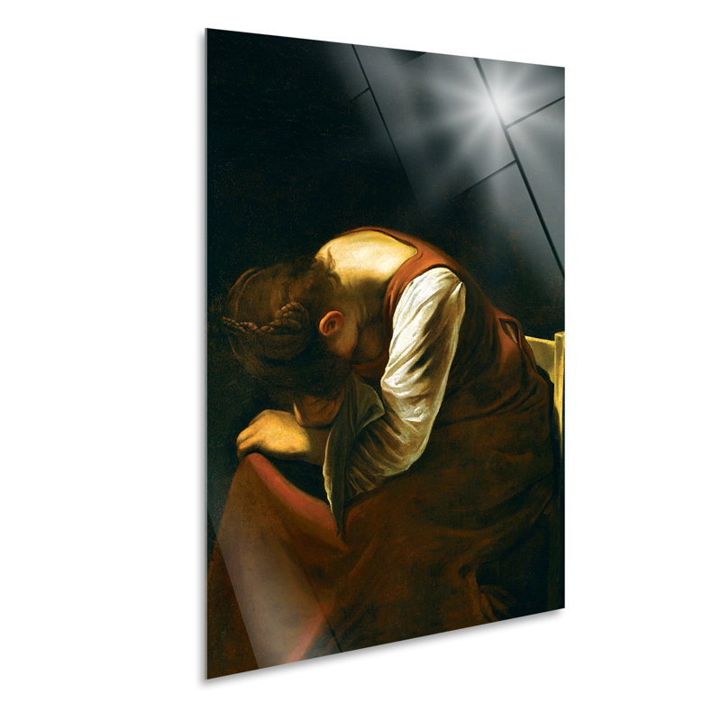 Caravaggio-Death of the Virgin (Detail)-Vertical, 100cm H x 70cm W, Plastic/Acrylic