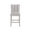 TABOURET DE TABLE BEIGE, 2 pièces