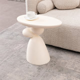 Stone End Table, Fibreglass Side Table, Modern Minimalist Corner Table, Coffee Table
