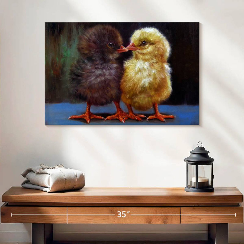 Brampt The Kiss Chicks, H 16 po x l 24 po