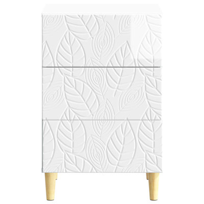 43cm W Composite Bedside Table