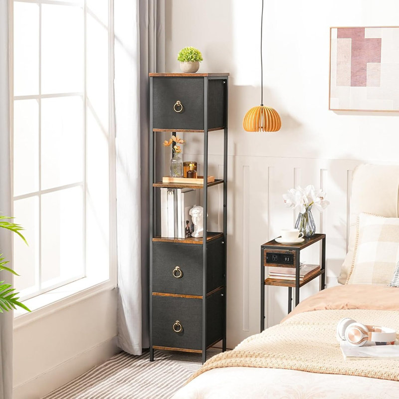 Bathroom Floor Cabinet, Bathroom Organizer And Storage Rack Stand, 3 Drawers Free-standing Cabinet For Bathroom