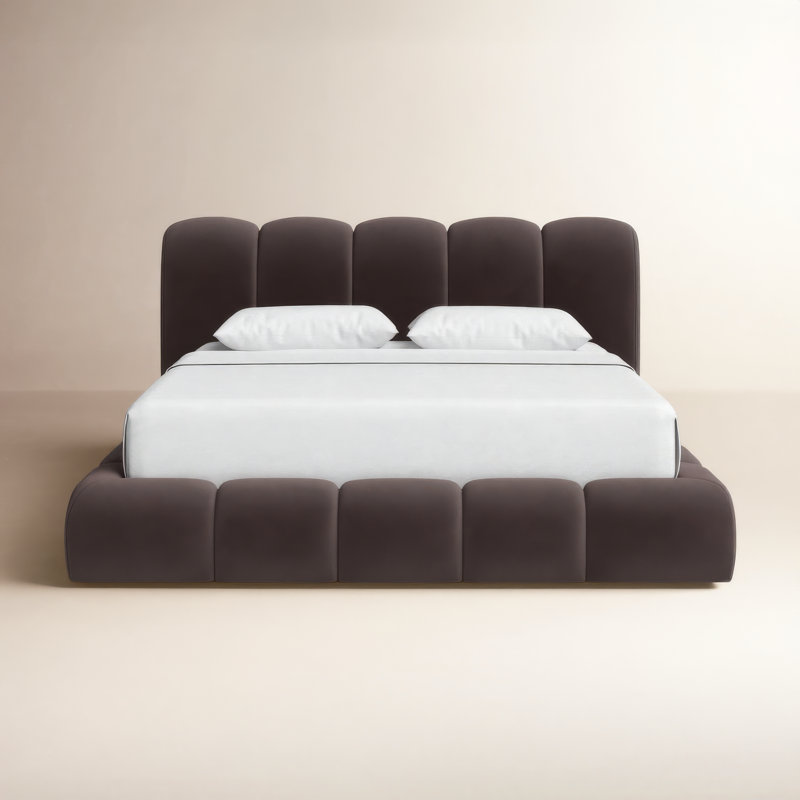 Vandalia BED - MEG ASH - Grey, Queen, Brown