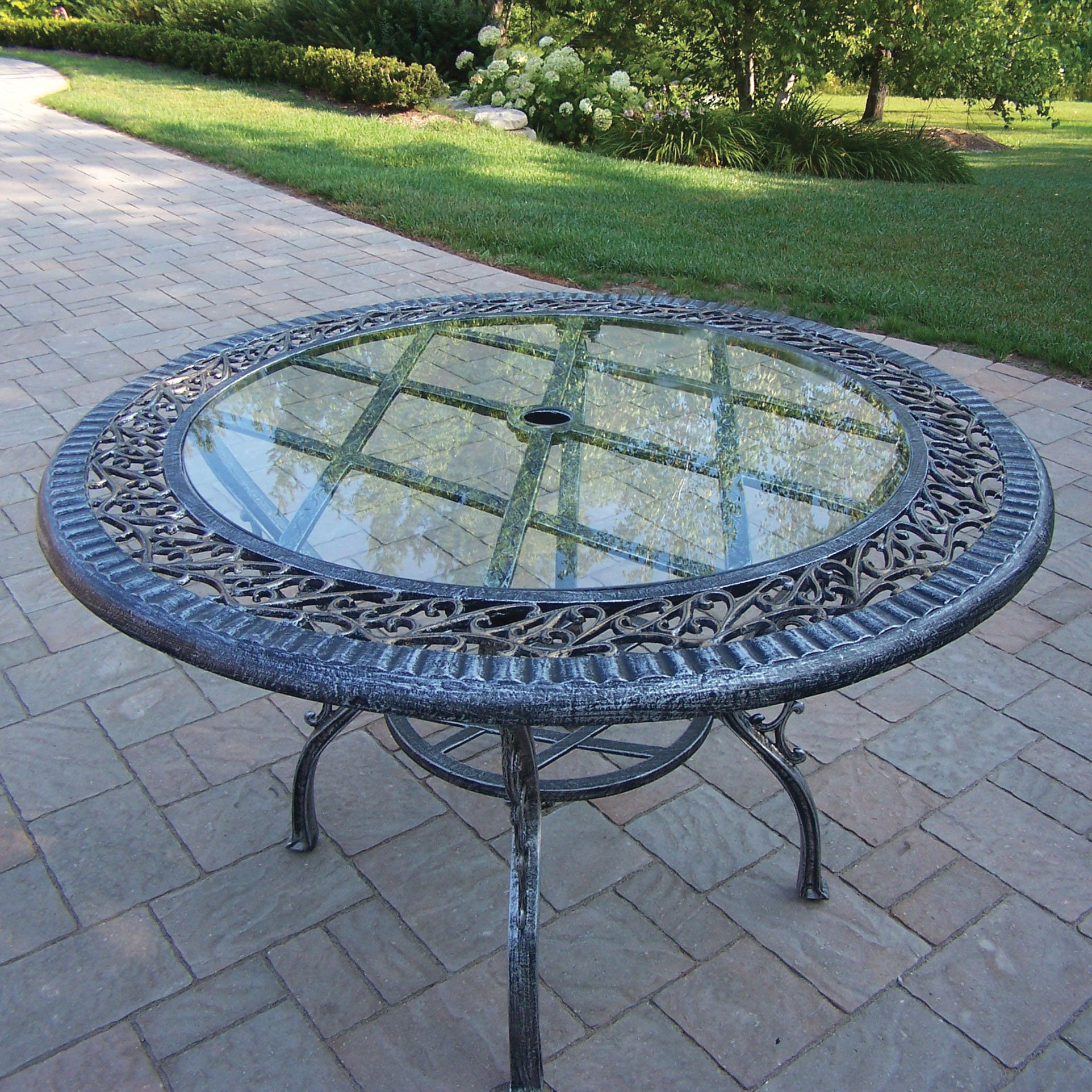 Astoria Grand Mcgrady Glass Dining Table Wayfair