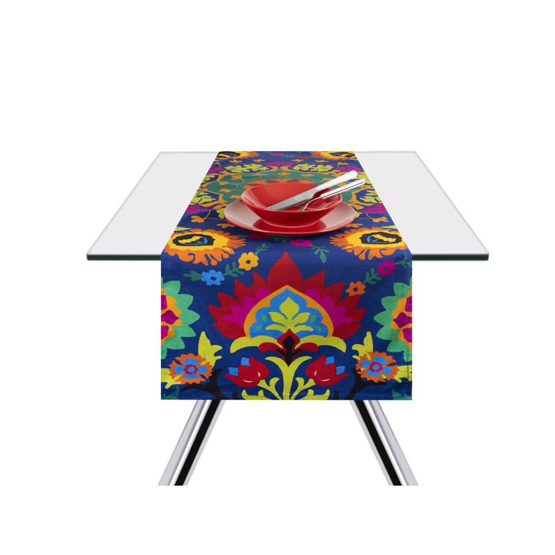 Excelsa Multicolored New Delhi Table Runner