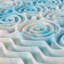 Surmatelas en mousse à mémoire de forme, surmatelas à soulagement de pression infusé de gel à 5 zones pour dortoir, véhicule récréatif et surmatelas de camping-783382746-758257437