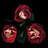 " Passionate Trio " by Magda Indigo-74418902-74418900-74418901