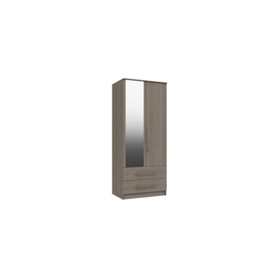 Bushnell 2 Door Manufactured Wood Wardrobe