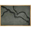 Impression sur toile Moody Green Abstract Lines Minimalist-108345654-108345650