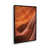 Satin Black Floater Framed